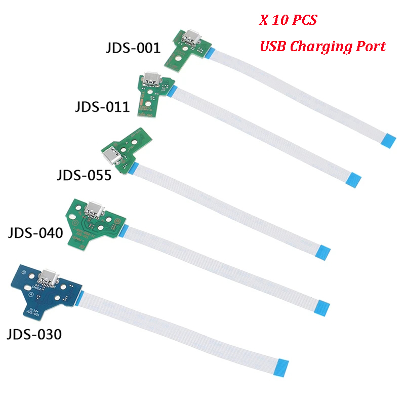 Esports Gaming Controller - 10pcs USB Charging Port Socket Circuit