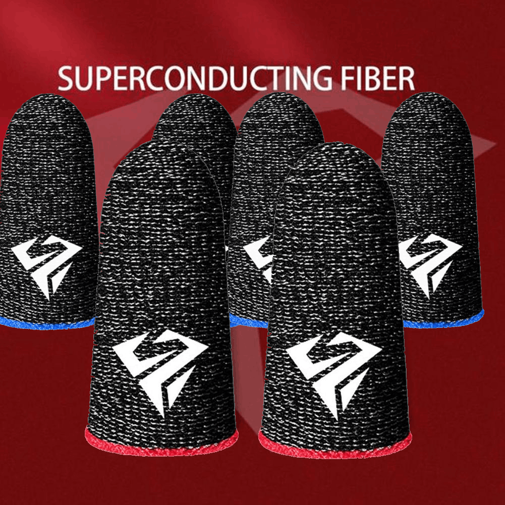 Esports Gaming Sleeve - 2/20PCS Gaming Fingertips Gloves Superconducting Fiber