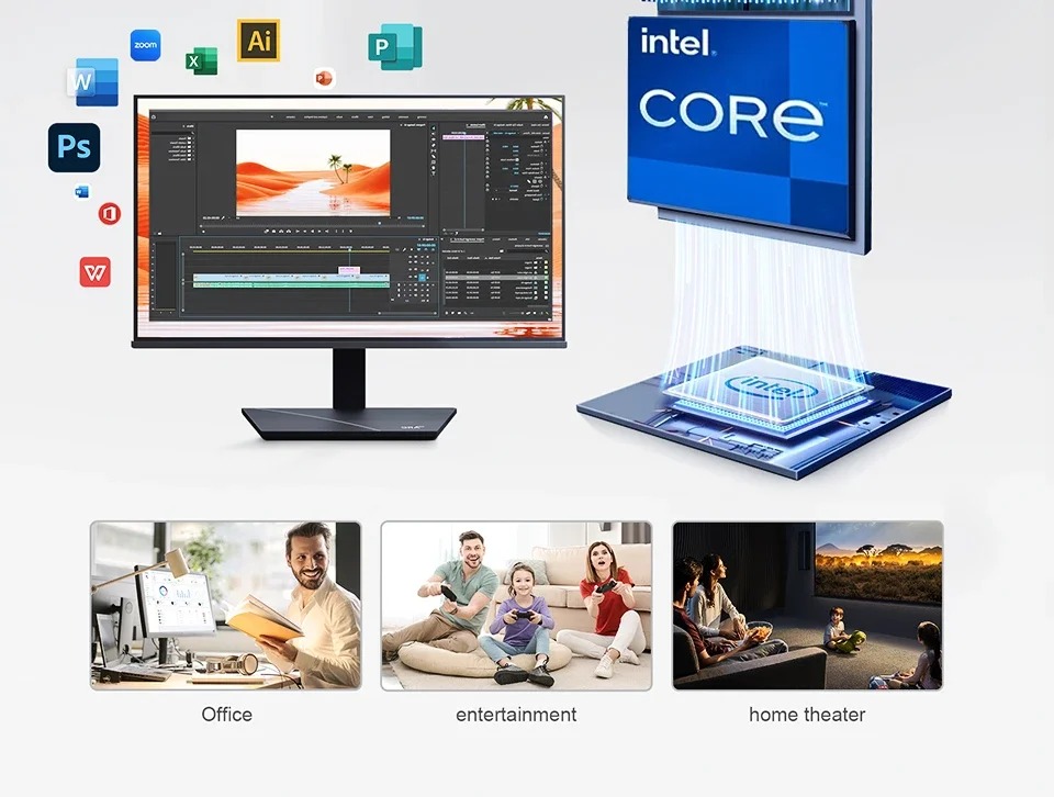 NEW MINI PC Computer Intel Cor - Esports Gaming Sleeve review and price