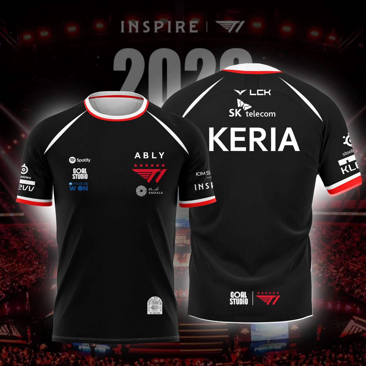 2026 NEW T1 ESPORTS TEAM JERSE - Esports Gaming Sleeve review and price