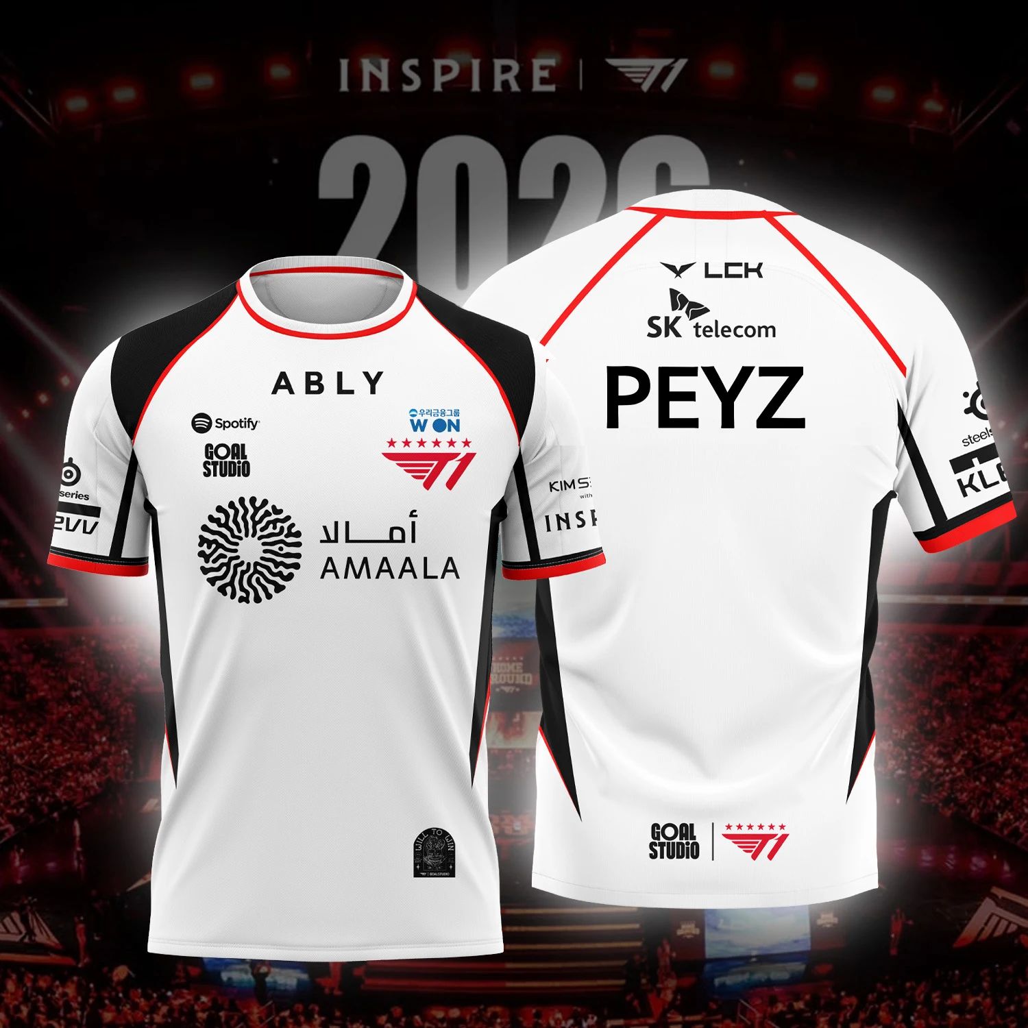 2026 NEW T1 ESPORTS TEAM JERSE - Esports Gaming Sleeve review and price