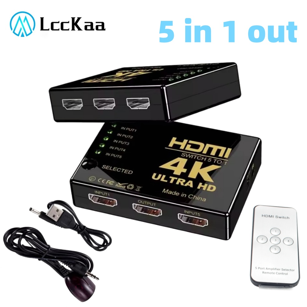 5x1 HDMI Switch HD 4K Video Sw - Esports Gaming Controller review and price