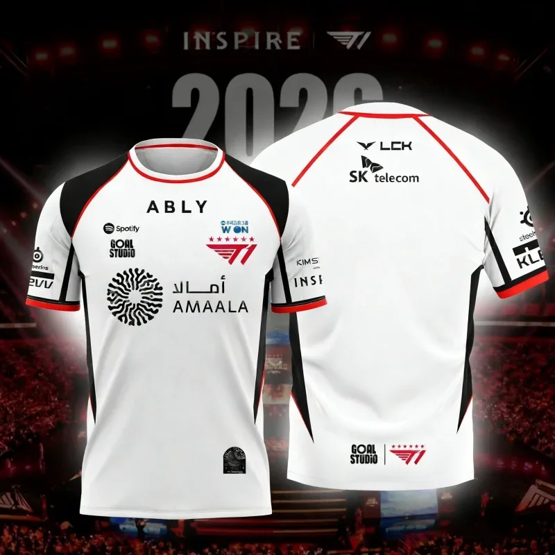 2026 NEW T1 ESPORTS TEAM JERSE - Esports Gaming Sleeve review and price