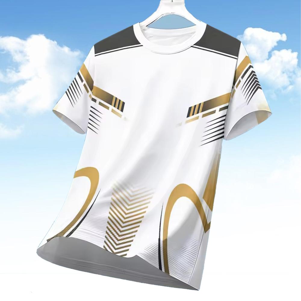 Men's 3D Geometry Print Short- - Esports Gaming Sleeve review and price